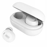 QCY ArcBuds Lite True Wireless Earbuds With 5.3 Bluetooth Connection, 32 Hours Long Battery Life, ENC Technology Offers Crystal-Clear Calling, IPX4 Sweatproof and Waterproof and Touch Controls