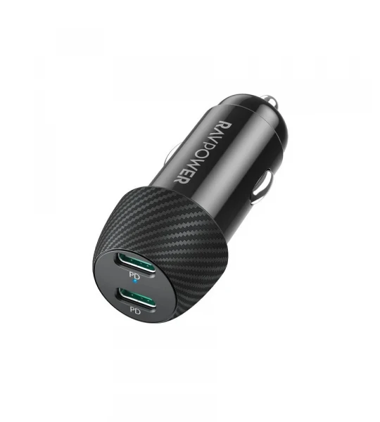 RAVPower RP-VC032 Total PD50W Car Charger