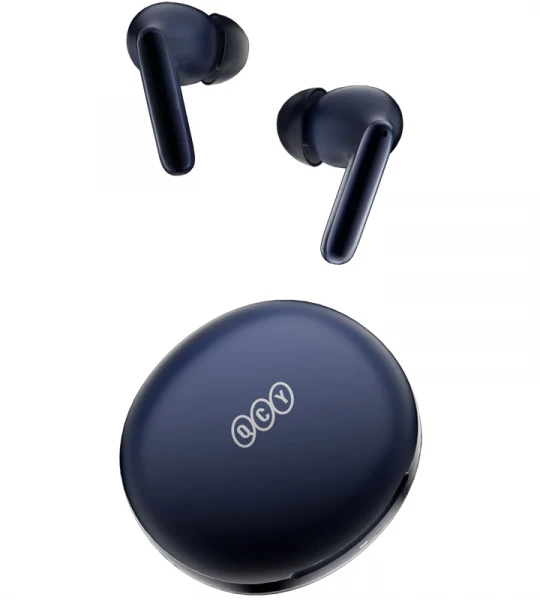 QCY T13 ANC 2 Truly Wireless ANC Earbuds With Noice Cancellation,30 Hours Long Battery Life, 5.3 Bluetooth Multipoint & Stable Connections
